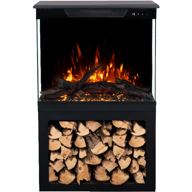 vrijstaande elektrische haard