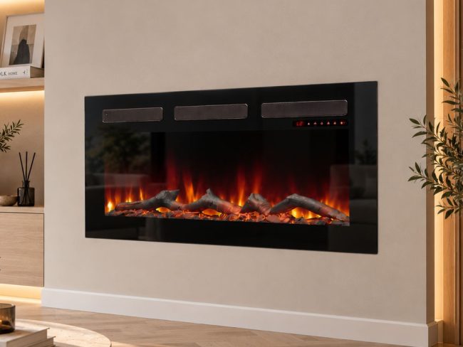 Dimplex wandhaard 124cm